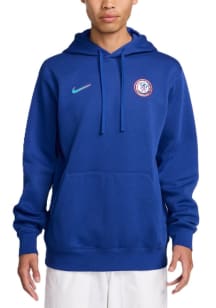 Nike Chelsea FC Mens Blue Express Long Sleeve Hoodie