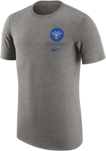 Nike Kentucky Wildcats Grey Retro Short Sleeve Fashion T Shirt