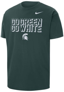 Nike Michigan State Spartans Green Max90 Short Sleeve T Shirt