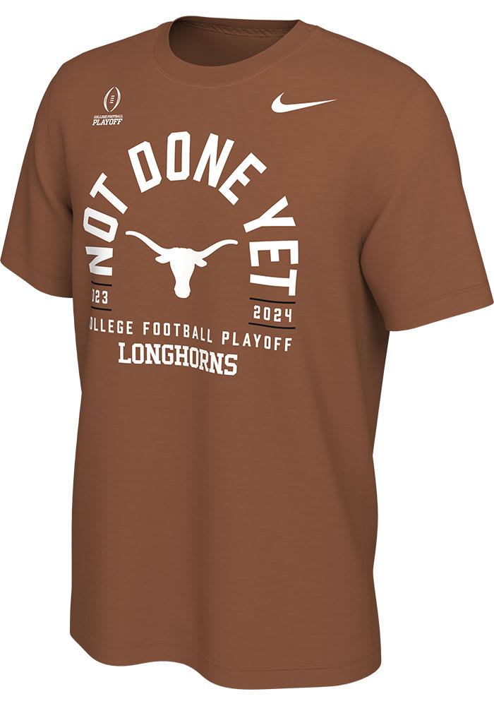 Nike Longhorns 2023 CFP Bound Not Done Yet Short Sleeve T Shirt