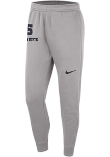 Nike Penn State Nittany Lions Mens Grey Team Issue Club Fleece Sweatpants