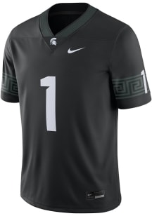 Nike Michigan State Spartans Black Alternate Football Jersey
