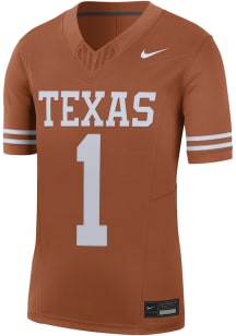 Nike Texas Longhorns Burnt Orange Limited Home Football Jersey