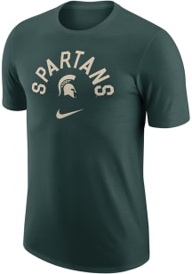 Michigan State Spartans Green Nike Campus Athlete University Short Sleeve T Shirt
