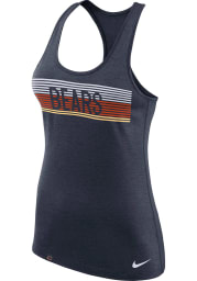 Nike Chicago Bears Womens Navy Blue Dri-Fit Touch Tank Top