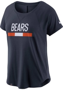 Nike Chicago Bears Womens Green Modern Fan Short Sleeve Scoop