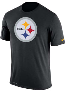 Nike Pittsburgh Steelers Black Legend Logo Short Sleeve T Shirt