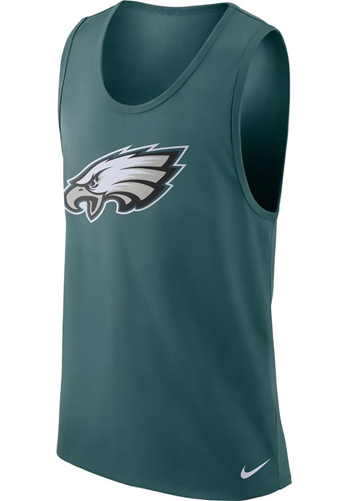 Nike Philadelphia Eagles Short Sleeve Core Tank Top - Midnight Green