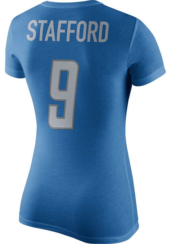 Matthew Stafford Detroit Lions Nike Blue Jersey