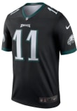 Carson Wentz  Nike Philadelphia Eagles Black Alternate Legend Football Jersey