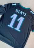 Carson Wentz  Nike Philadelphia Eagles Black Alternate Legend Football Jersey