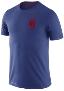 Nike Chicago Cubs Blue TACT Short Sleeve T Shirt