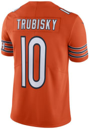 Mitch Trubisky Nike Chicago Bears Mens Orange Alternate Limited Football Jersey