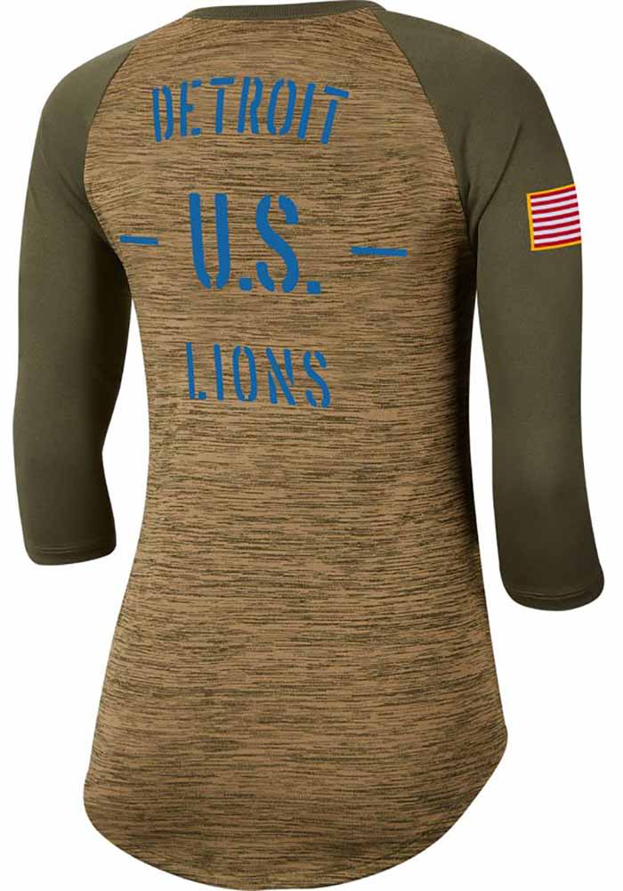 Nike Nike Dri-Fit Womens Medium Salute to Service Detroit Lions