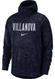Nike Villanova Wildcats Mens Navy Blue Dri-FIT All Over Pattern Book Print Hood