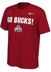 Nike Ohio State Buckeyes Red Mantra Short Sleeve T Shirt