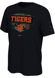 Nike Clemson Tigers Black Veterans Short Sleeve T Shirt