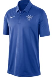 Nike Kentucky Wildcats Mens Blue Dry Short Sleeve Polo