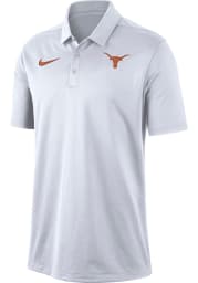 Nike Texas Longhorns Mens White Franchise Short Sleeve Polo
