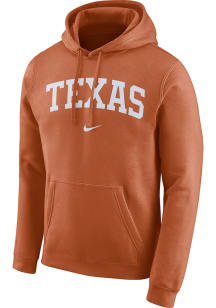 Nike Texas Longhorns Mens Burnt Orange Arch Long Sleeve Hoodie