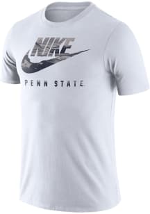 Nike Penn State Nittany Lions White Futura Short Sleeve T Shirt
