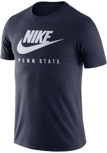 Nike Penn State Nittany Lions Navy Blue Futura Short Sleeve T Shirt