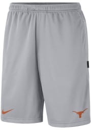 Nike Texas Longhorns Mens Grey Coach Dry Shorts