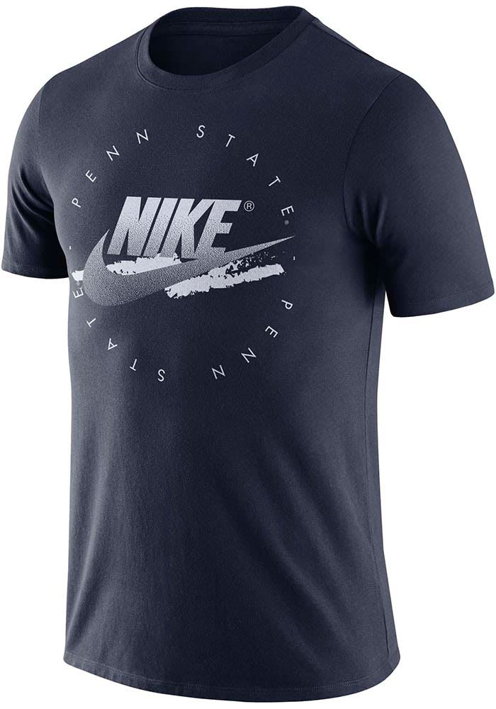 Nike Penn State Nittany Lions Navy Blue Summer DNA Short Sleeve T Shirt