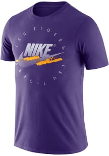 Nike LSU Tigers Purple Summer DNA Short Sleeve T Shirt