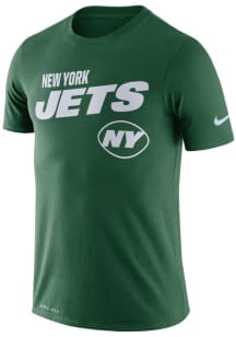 Nike New York Jets Green Line Of Scrim Short Sleeve T Shirt