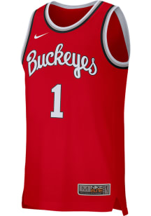 Nike Ohio State Buckeyes Red Replica Retro Jersey