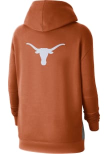 Nike Texas Longhorns Womens Burnt Orange Fleece Hooded Sweatshirt