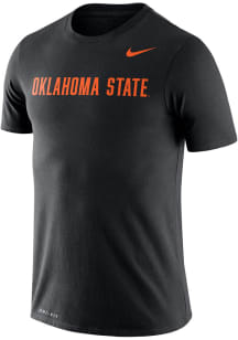 Nike Oklahoma State Cowboys Black Legend Wordmark Short Sleeve T Shirt