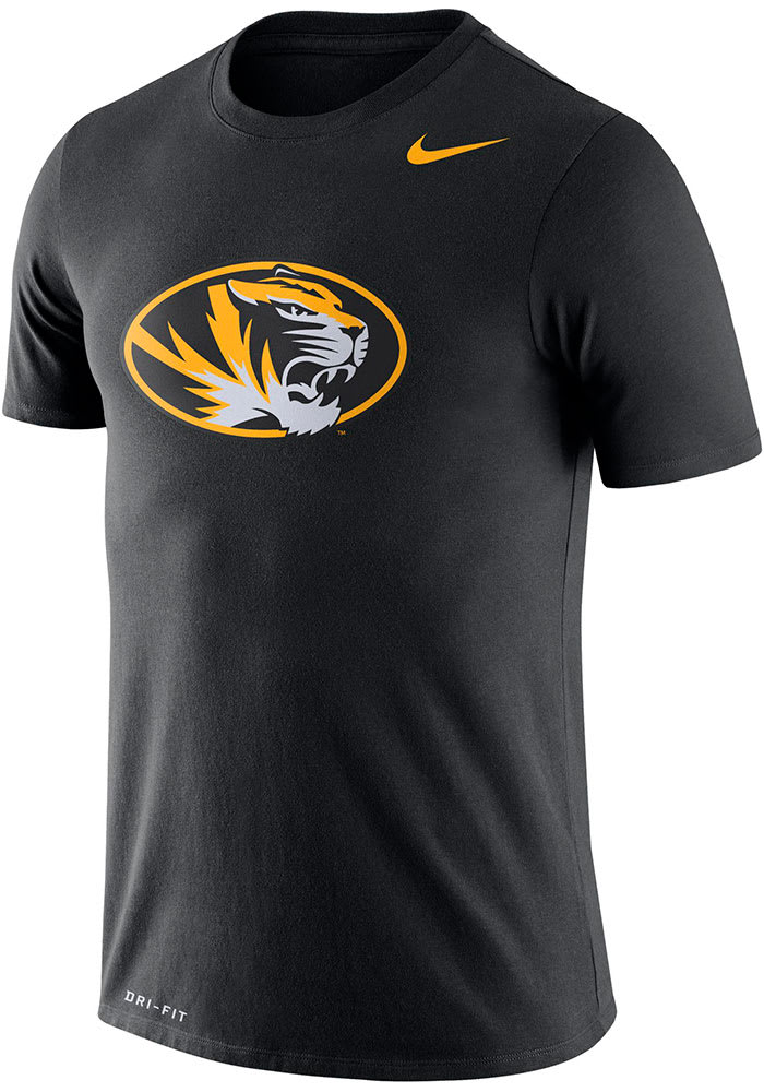 Nike Missouri Tigers Black Legend Logo Short Sleeve T Shirt