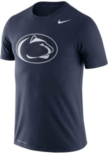 Nike Penn State Nittany Lions Navy Blue Legend Logo Short Sleeve T Shirt