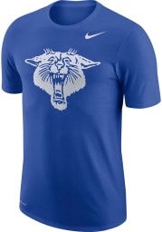 Nike Kentucky Wildcats Blue Vintage Logo Short Sleeve T Shirt