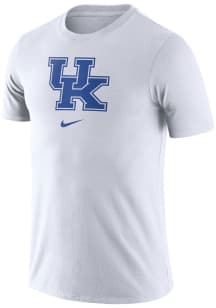 Nike Kentucky Wildcats White Asbury Logo Short Sleeve T Shirt