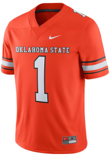 Nike Oklahoma State Cowboys Orange Game Throwback Football Jersey