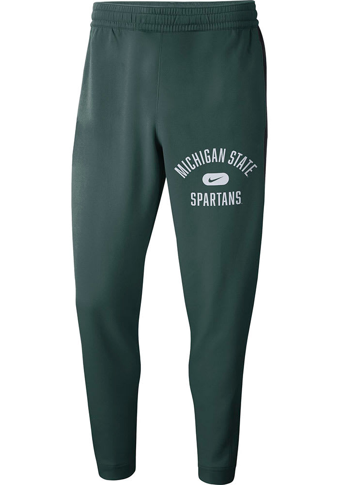 Nike Michigan State Spartans Mens Green Spotlight Pants