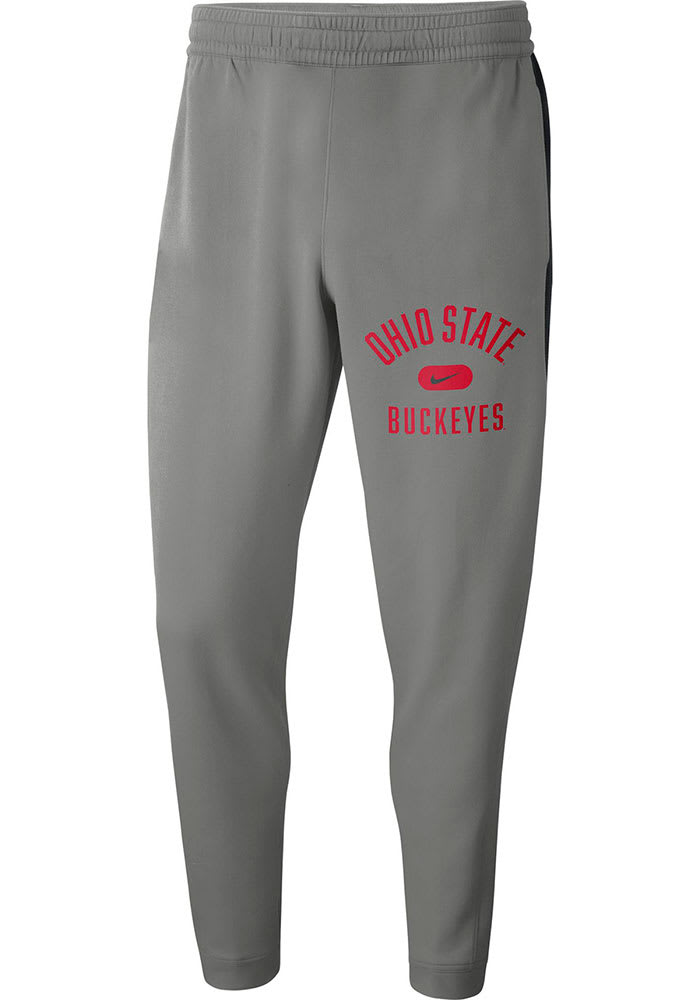 Nike Ohio State Buckeyes Mens Grey Spotlight Pants