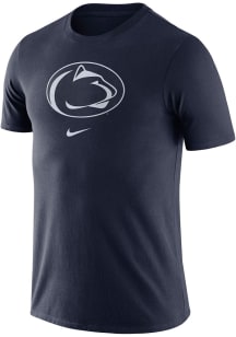 Nike Penn State Nittany Lions Navy Blue Essential Logo Short Sleeve T Shirt