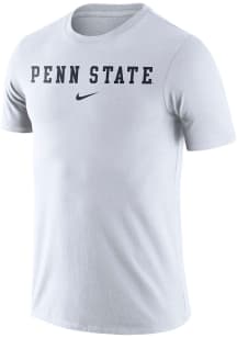 Penn State Nittany Lions White Nike Essential Wordmark Short Sleeve T Shirt