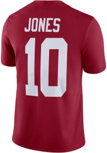 Mac Jones  Nike Alabama Crimson Tide Crimson Name and Number Game Football Jersey