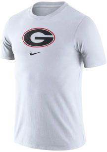 Nike Georgia Bulldogs White Essential Short Sleeve T Shirt