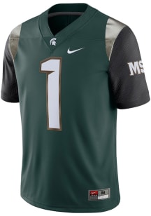 Nike Michigan State Spartans Green Alternate Football Jersey