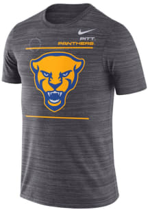 Nike Pitt Panthers Black Velocity Short Sleeve T Shirt