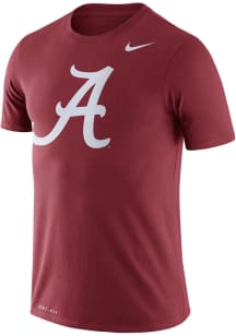 Nike Alabama Crimson Tide Crimson Legend Logo Short Sleeve T Shirt
