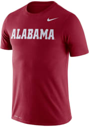 Nike Alabama Crimson Tide Crimson Legend Wordmark Short Sleeve T Shirt