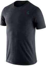 Nike Michigan State Spartans Black Legend Small Logo Short Sleeve T Shirt
