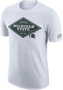 Nike Michigan State Spartans White Legend Modern Short Sleeve T Shirt